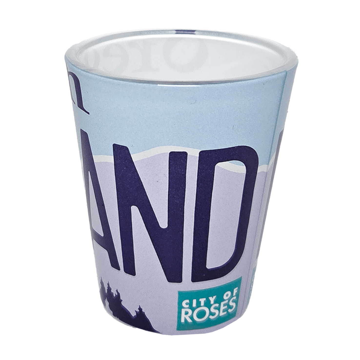 Portland License Plate Shot Glass - Drinkware - Hello From Portland