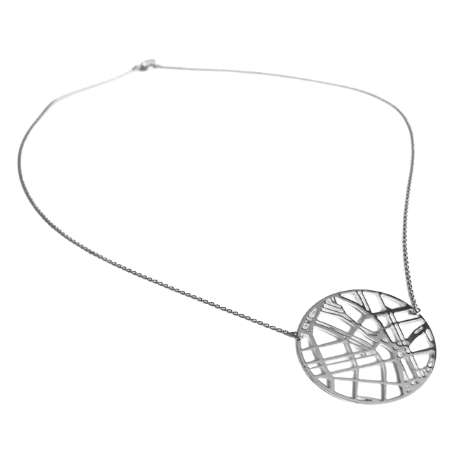 Portland Map Necklace - Jewelry - Hello From Portland