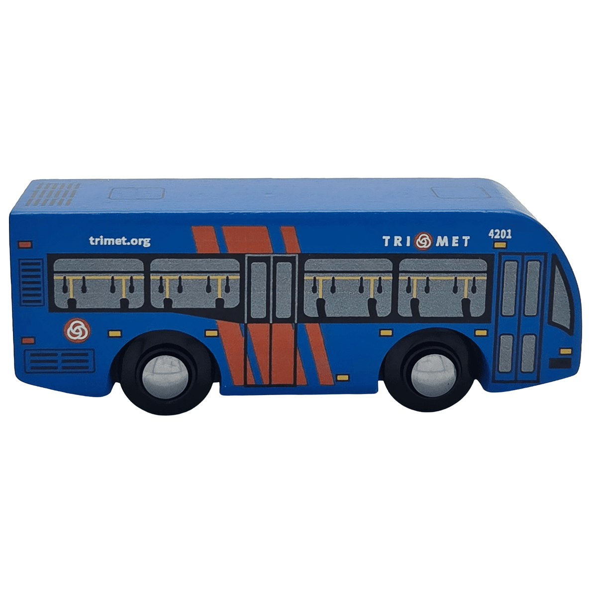 Portland TriMet Bus Wooden Vehicle - Gifts - Hello From Portland