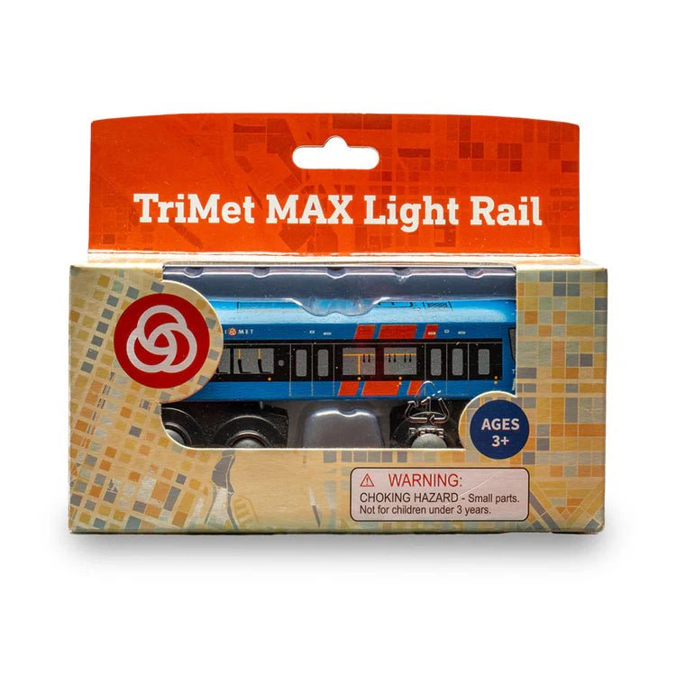 Portland TriMet MAX Light Rail Wooden Train - Gifts - Hello From Portland