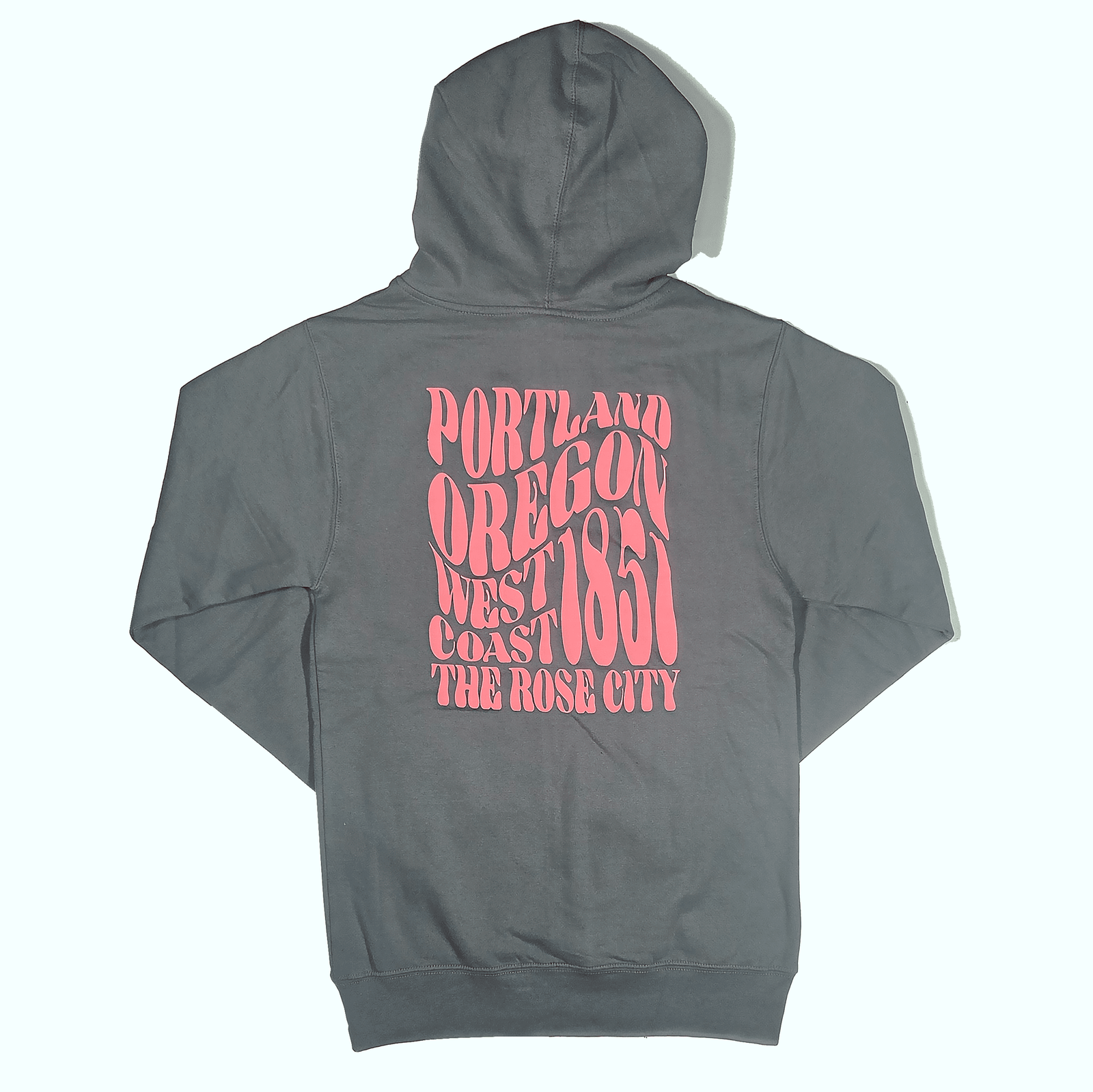 Portland Wavy Hoodie - Unisex Hoodies - Hello From Portland