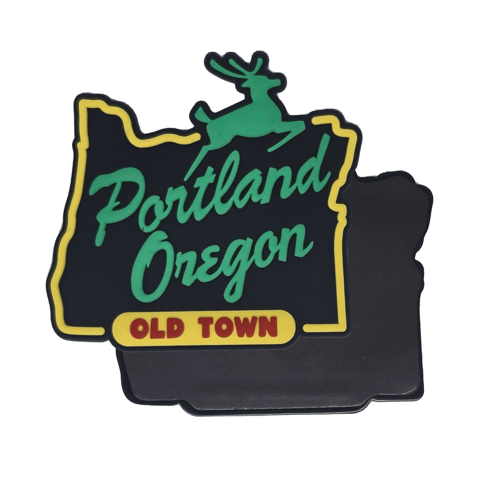 PVC Stag Sign Magnet - Magnets - Hello From Portland