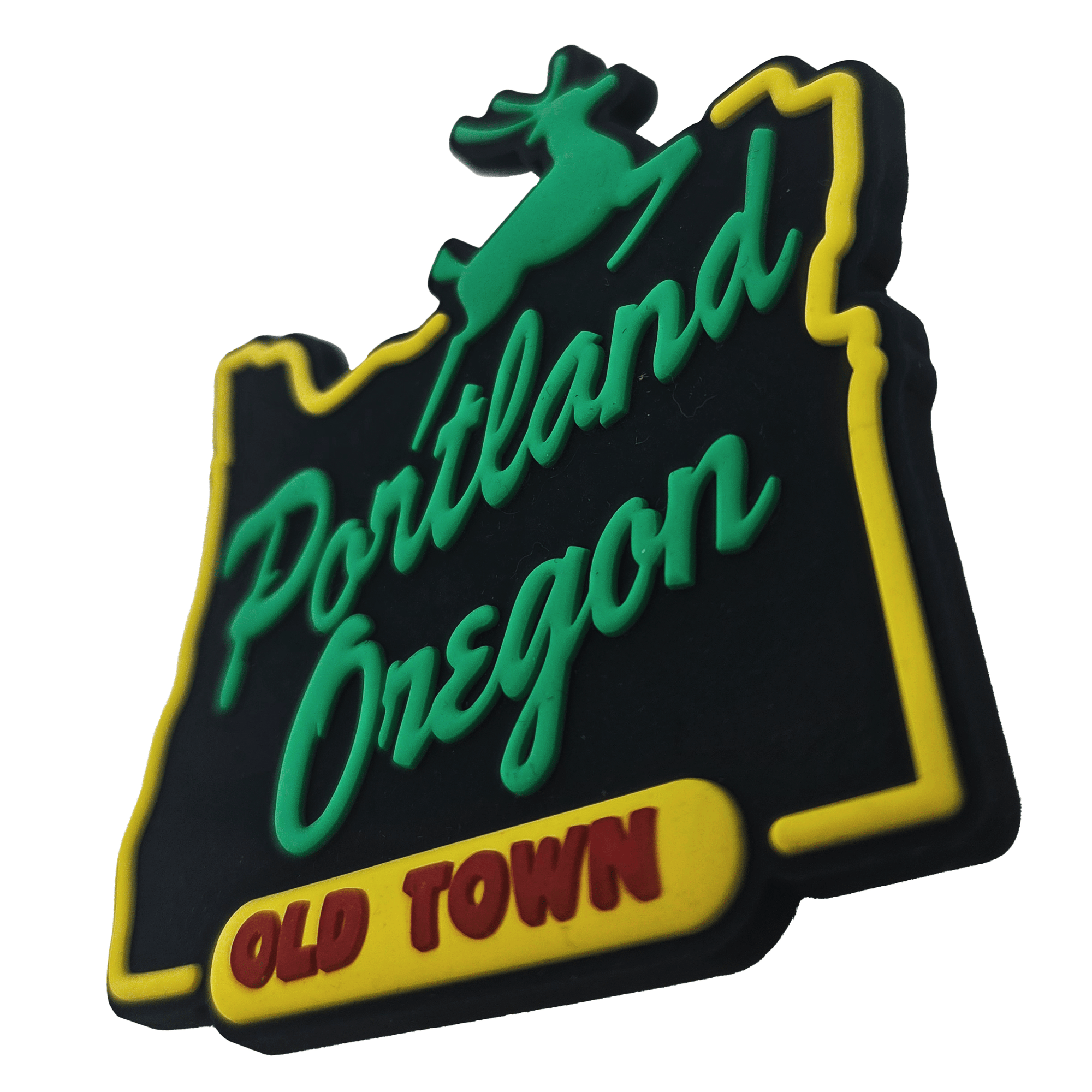 PVC Stag Sign Magnet - Magnets - Hello From Portland