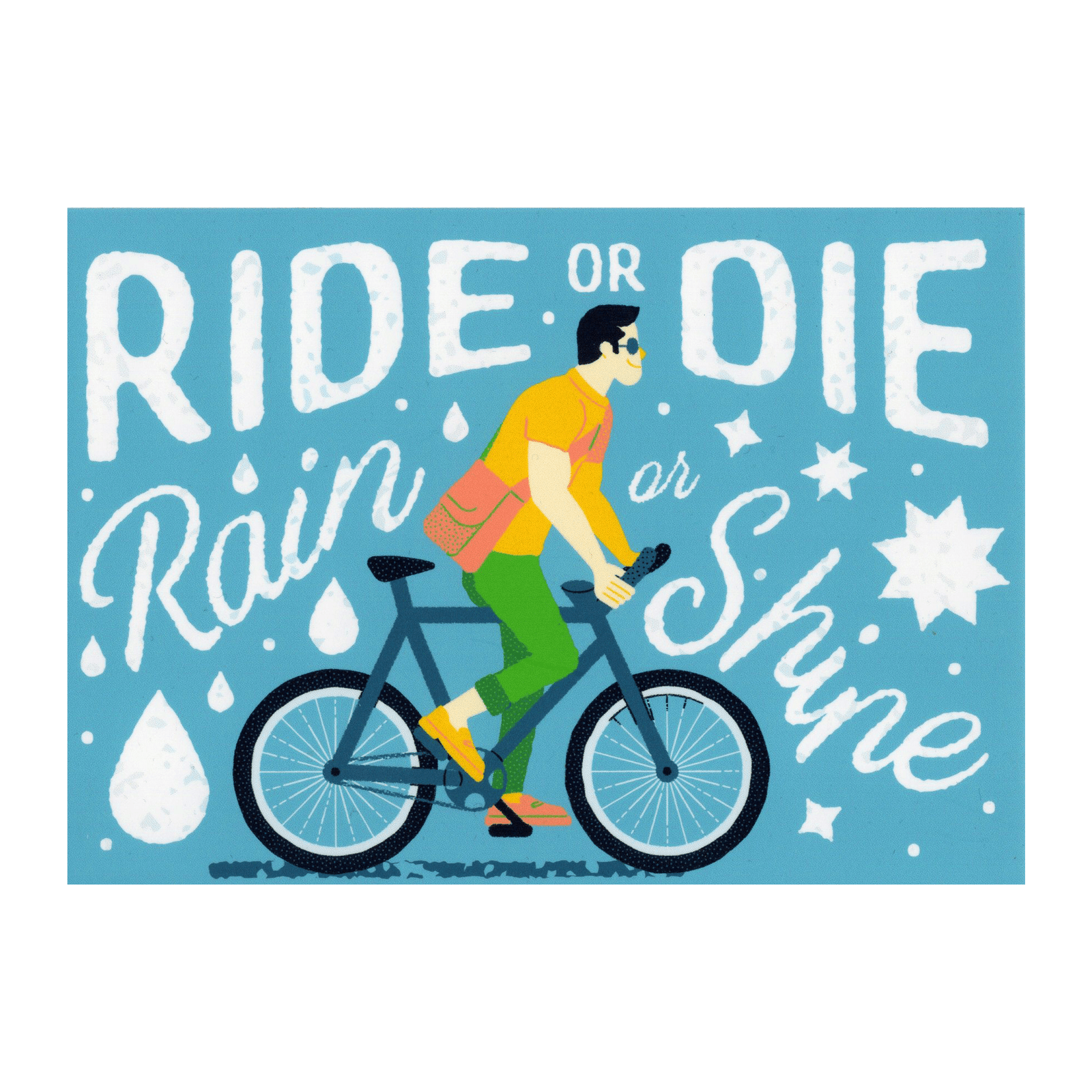 Ride or Die Bike Postcard - Postcards - Hello From Portland
