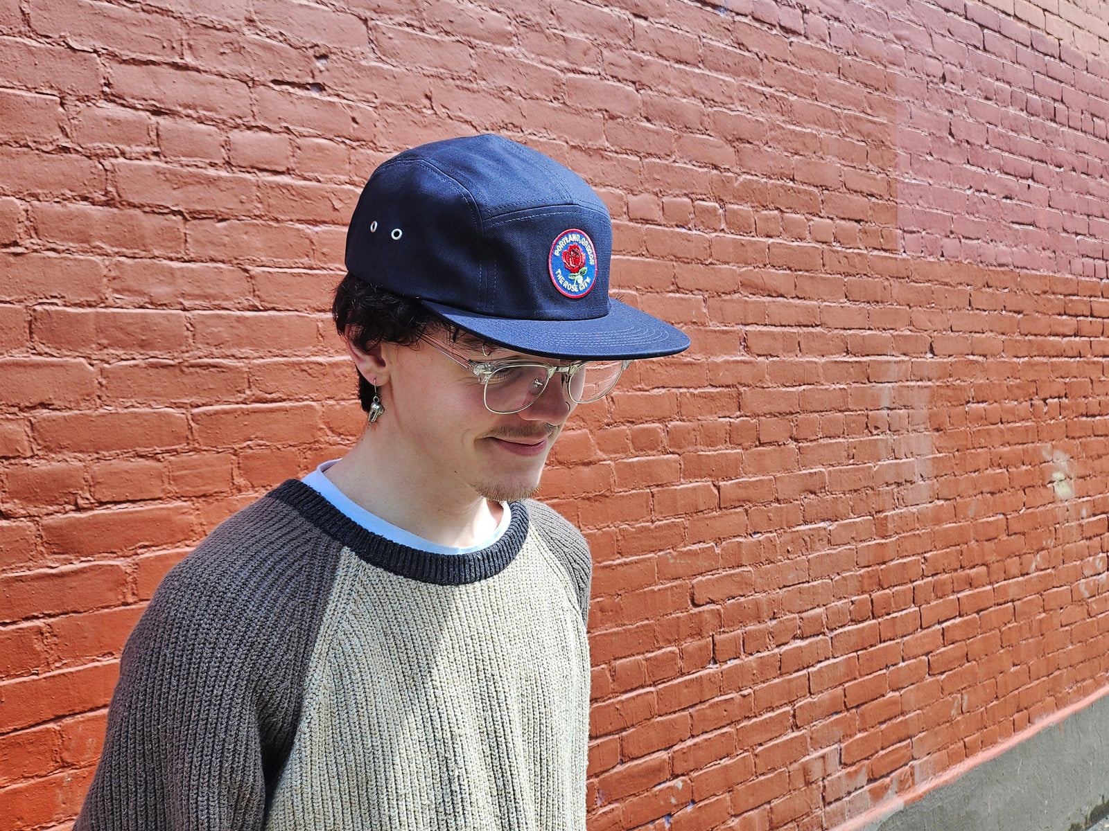 Rose City Five Panel Hat - Hats - Hello From Portland