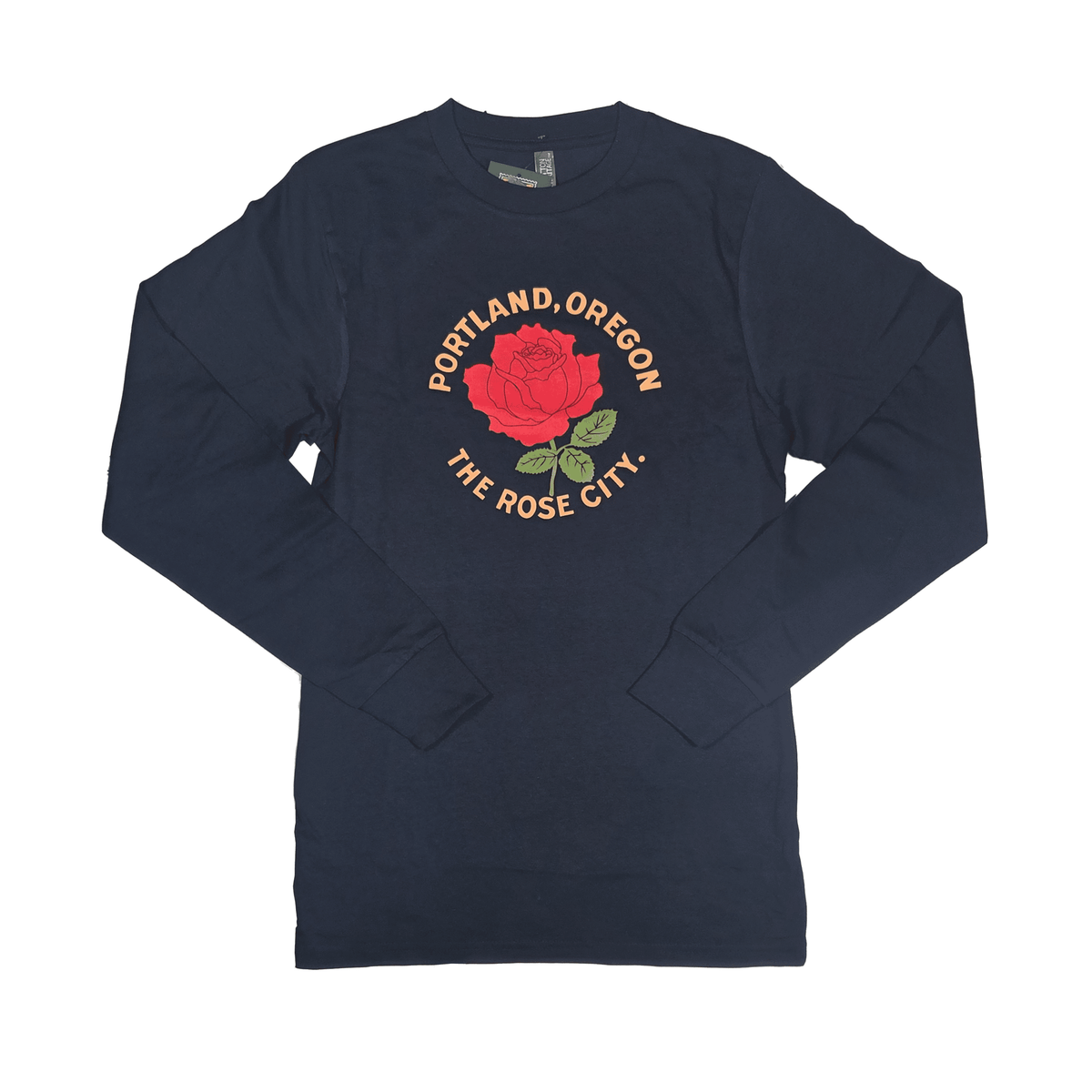 Rose City Long Sleeve - Unisex Longsleeves - Hello From Portland
