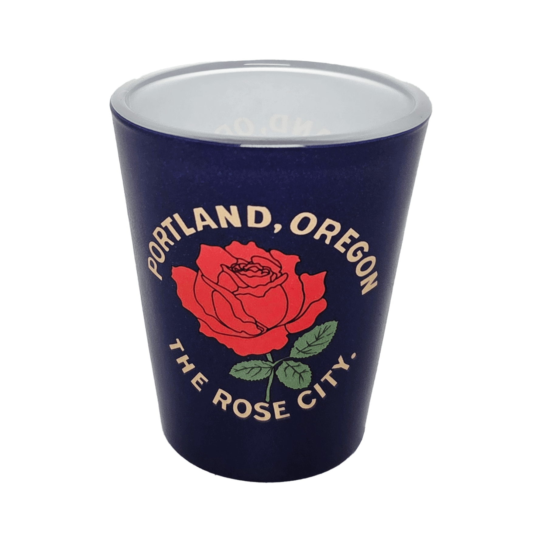 Rose City Shot Glass - Drinkware - Hello From Portland