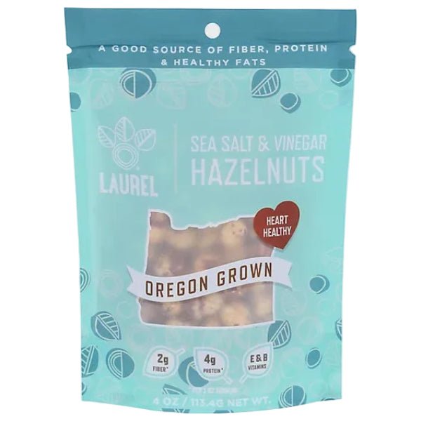 Salt &amp; Vinegar Laurel Hazelnuts 4oz. - Edibles - Hello From Portland