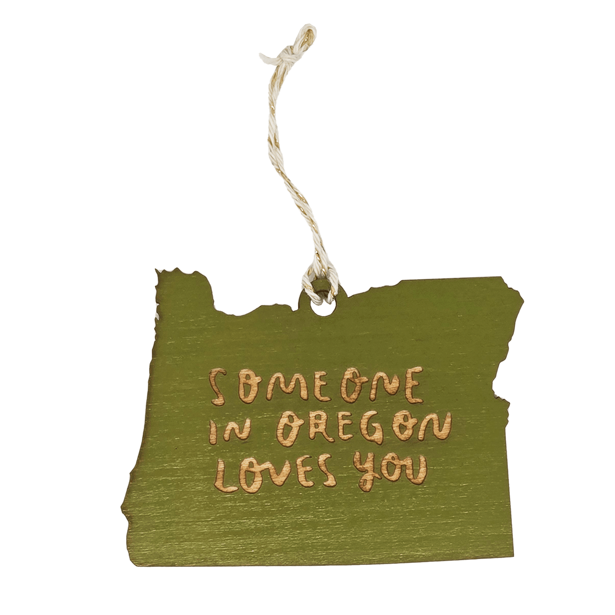 Someone in Oregon Loves You Ornament - Ornaments - Hello From Portland