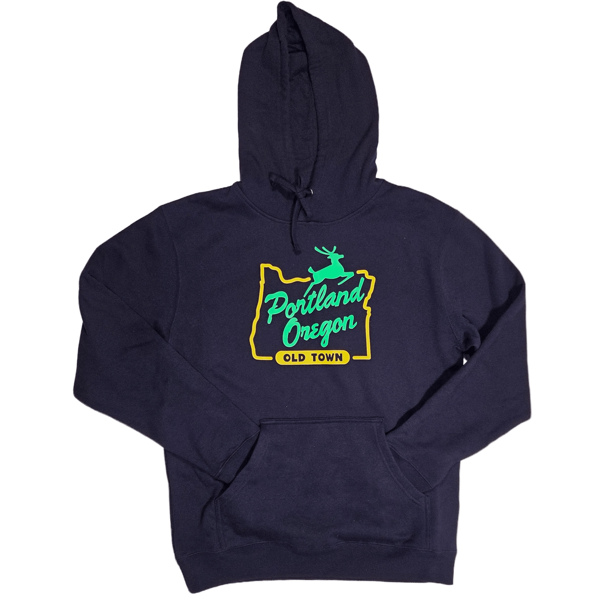 Stag Sign Hoodie - Unisex Hoodies - Hello From Portland