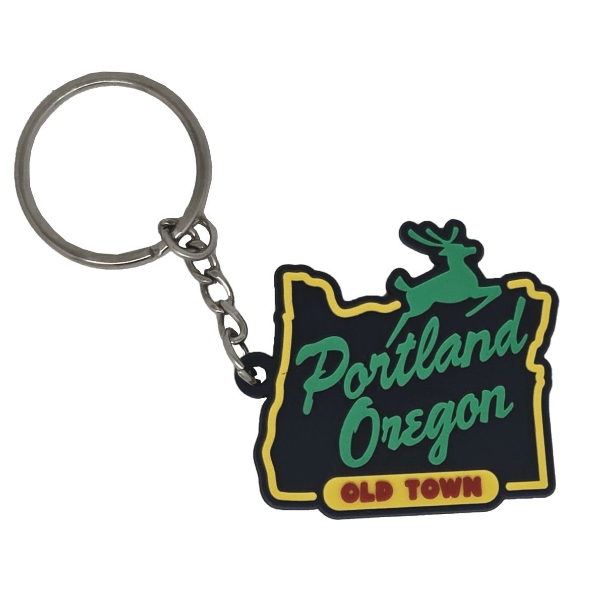 Stag Sign Keychain - Keychains - Hello From Portland