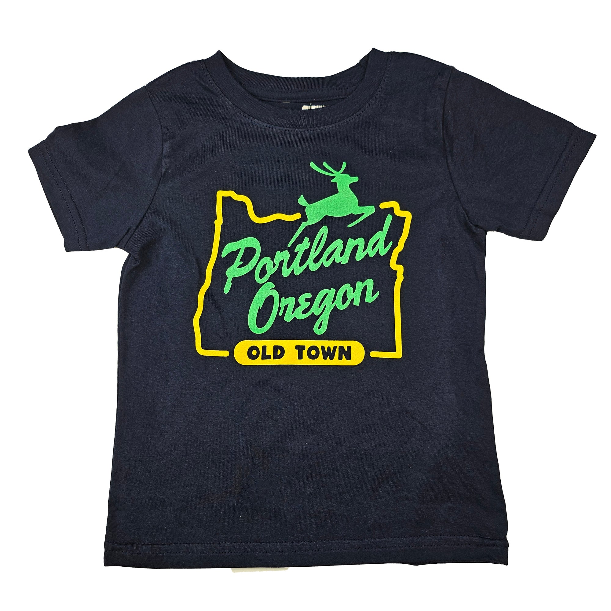 Stag Sign Toddler Tee - Toddler Tees - Hello From Portland