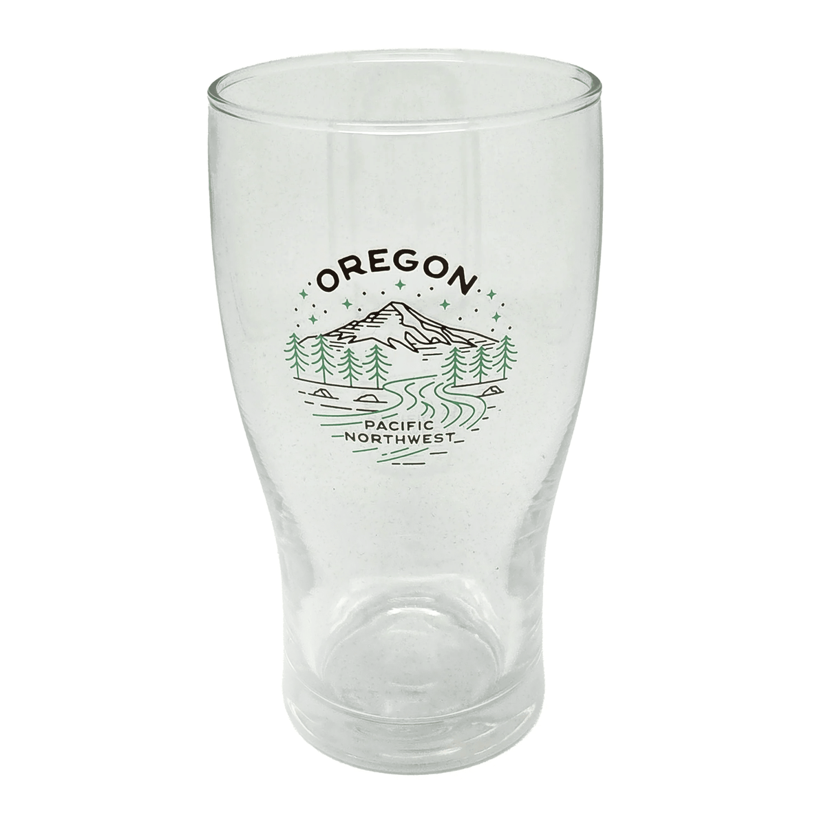 Starry Oregon Pint Glass - Drinkware - Hello From Portland