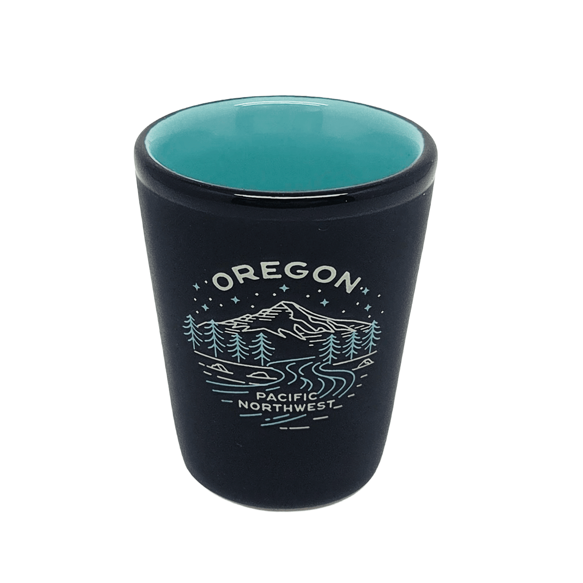 Starry Oregon Shot Glass - Drinkware - Hello From Portland