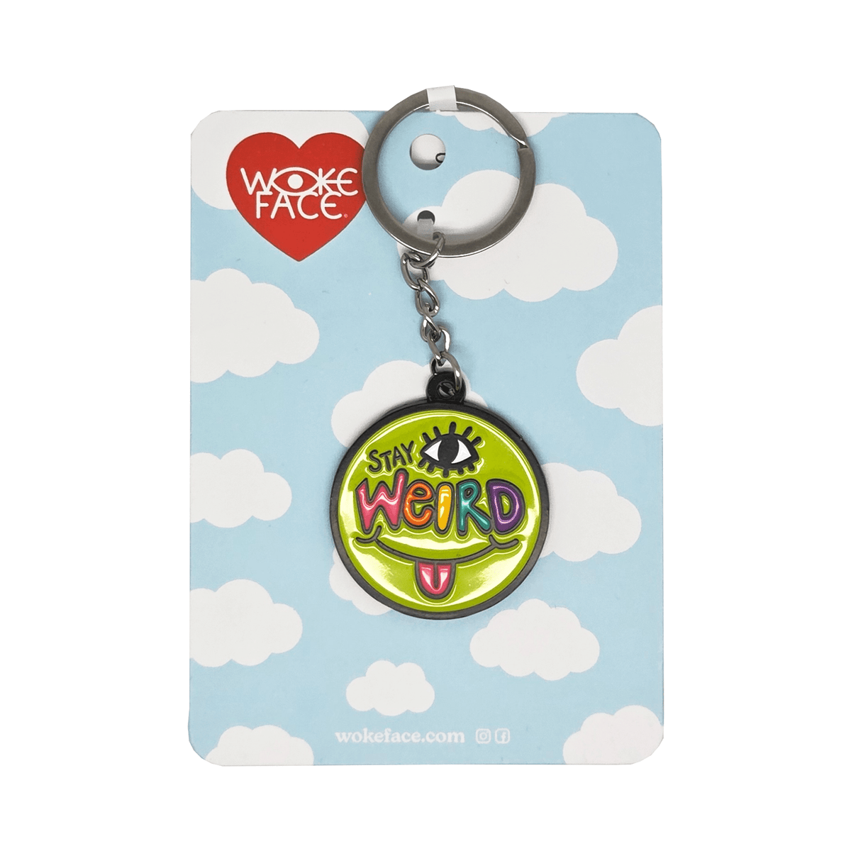 Stay Weird Keychain - Keychains - Hello From Portland