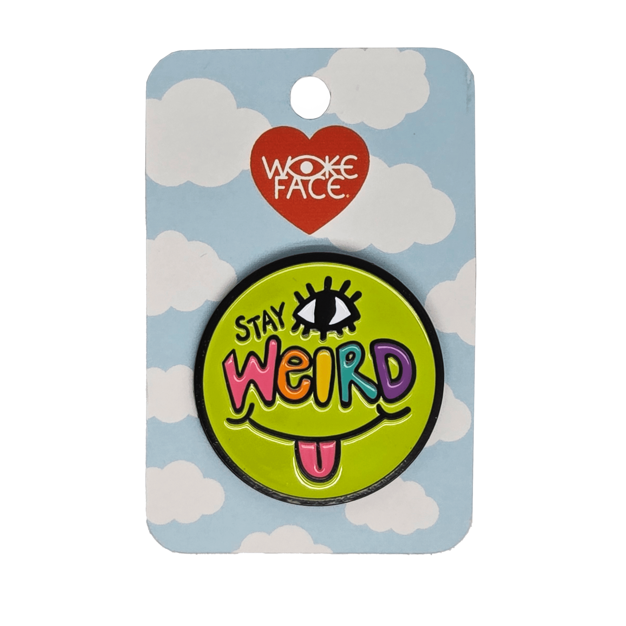 Stay Weird Pin - Enamel Pins - Hello From Portland