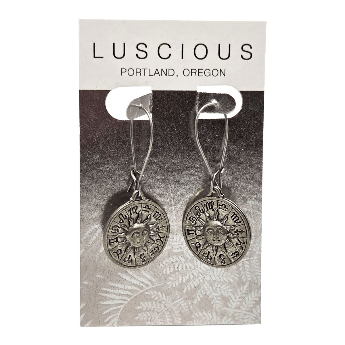 Sun &amp; Moon Zodiac Earrings - Jewelry - Hello From Portland