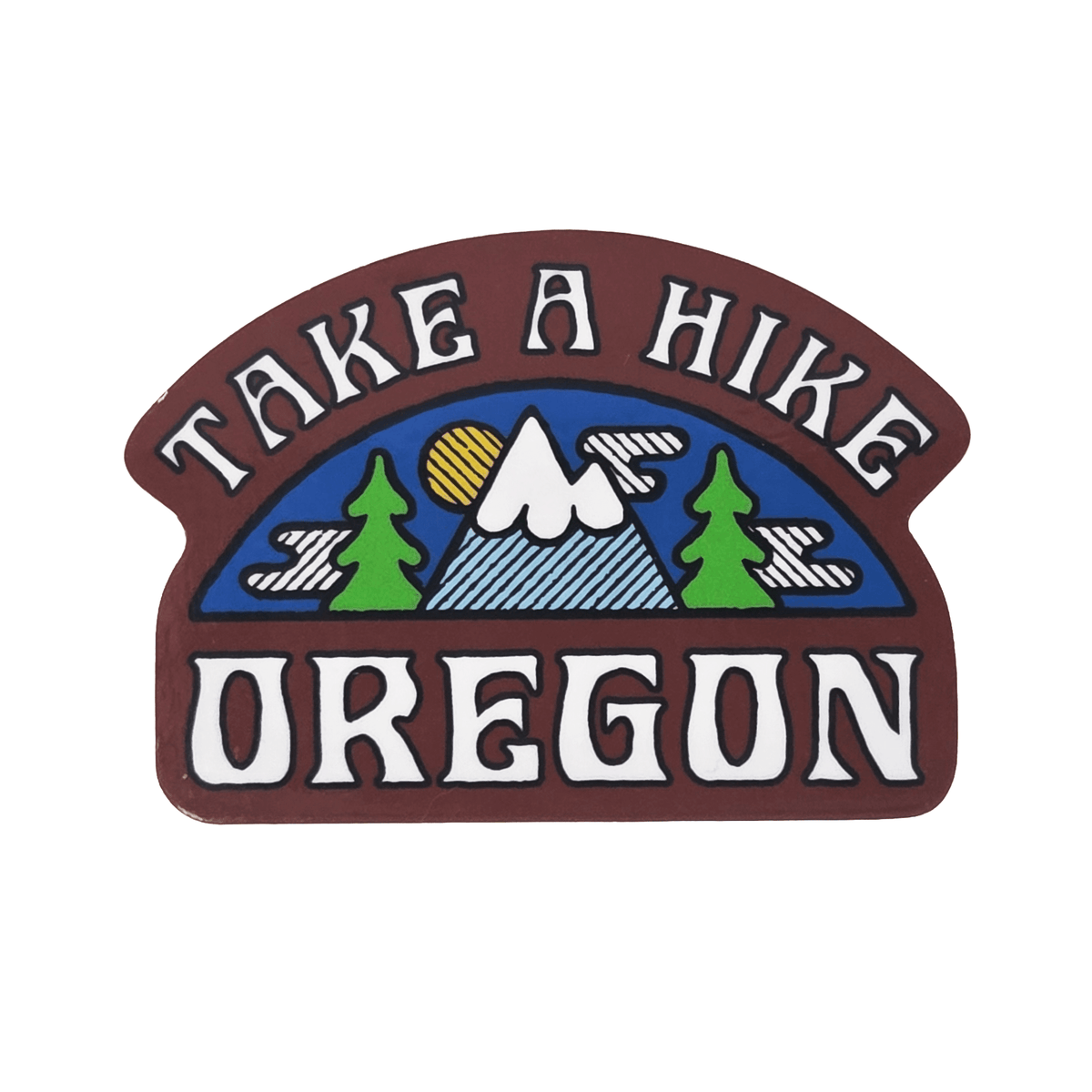 Take A Hike Sticker - Stickers - Hello From Portland
