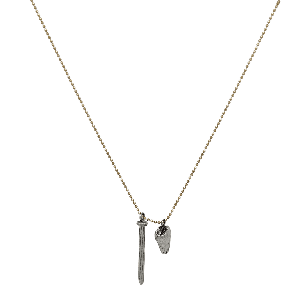 Tooth &amp; Nail Necklace - Jewelry - Hello From Portland