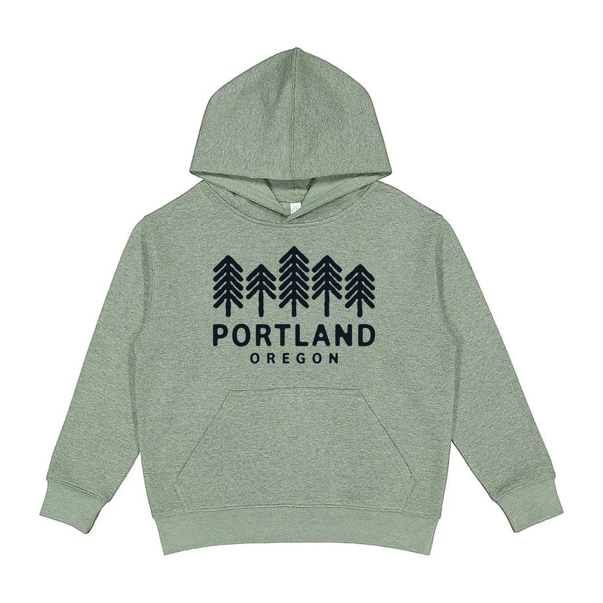 Tree Time Kids Hoodie - Kids Hoodies - Hello From Portland