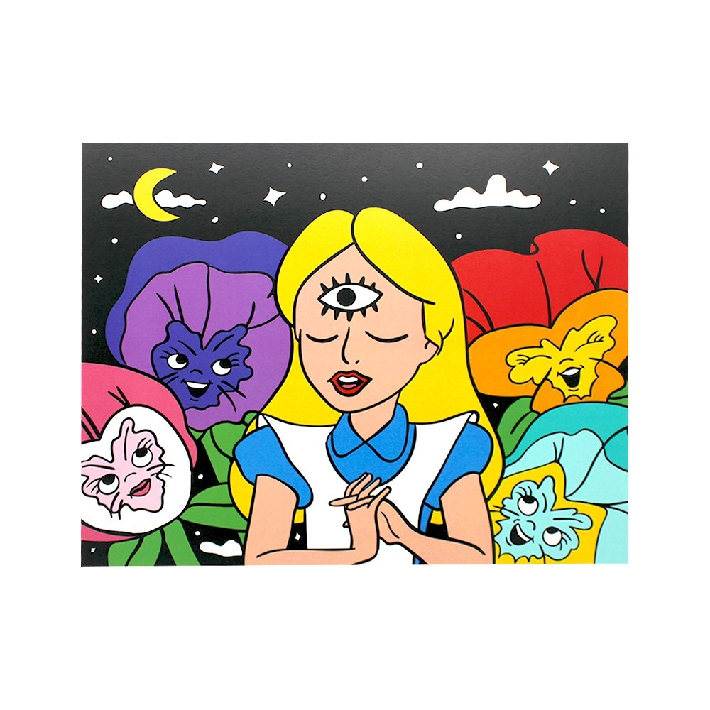Alice In Wokeland Print - Prints - Hello From Portland