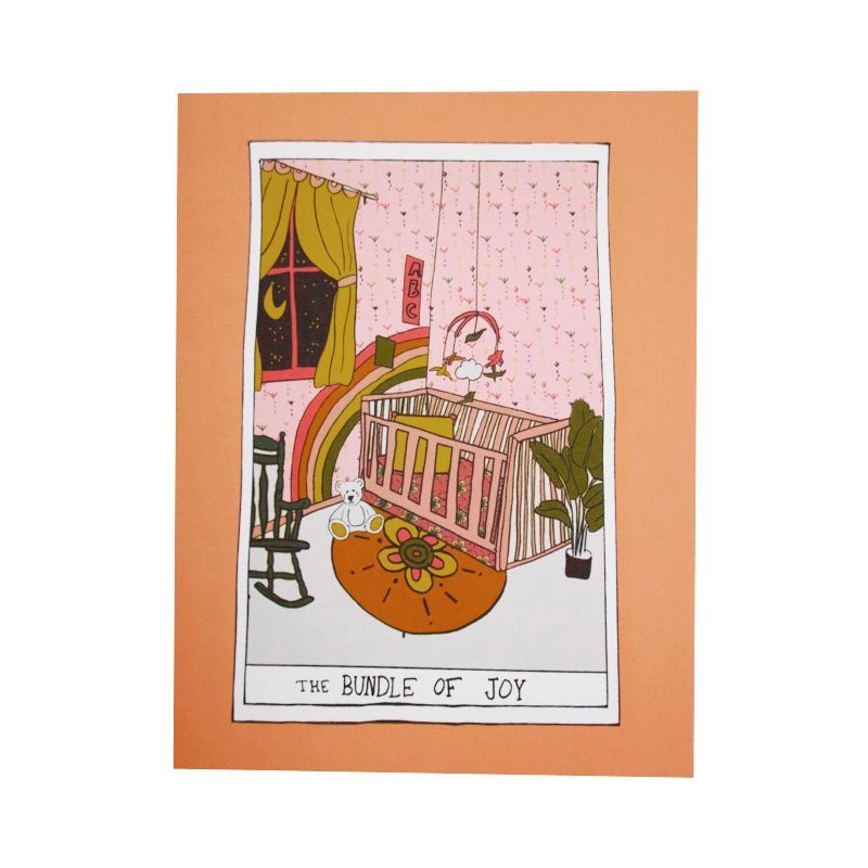 Baby Tarot Card - Greeting Cards - Hello From Portland
