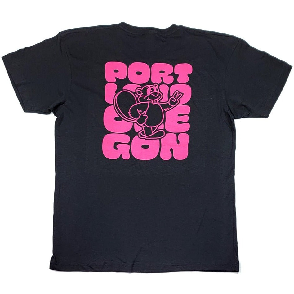 Beaver Toon Town Tee - Tees - Hello From Portland