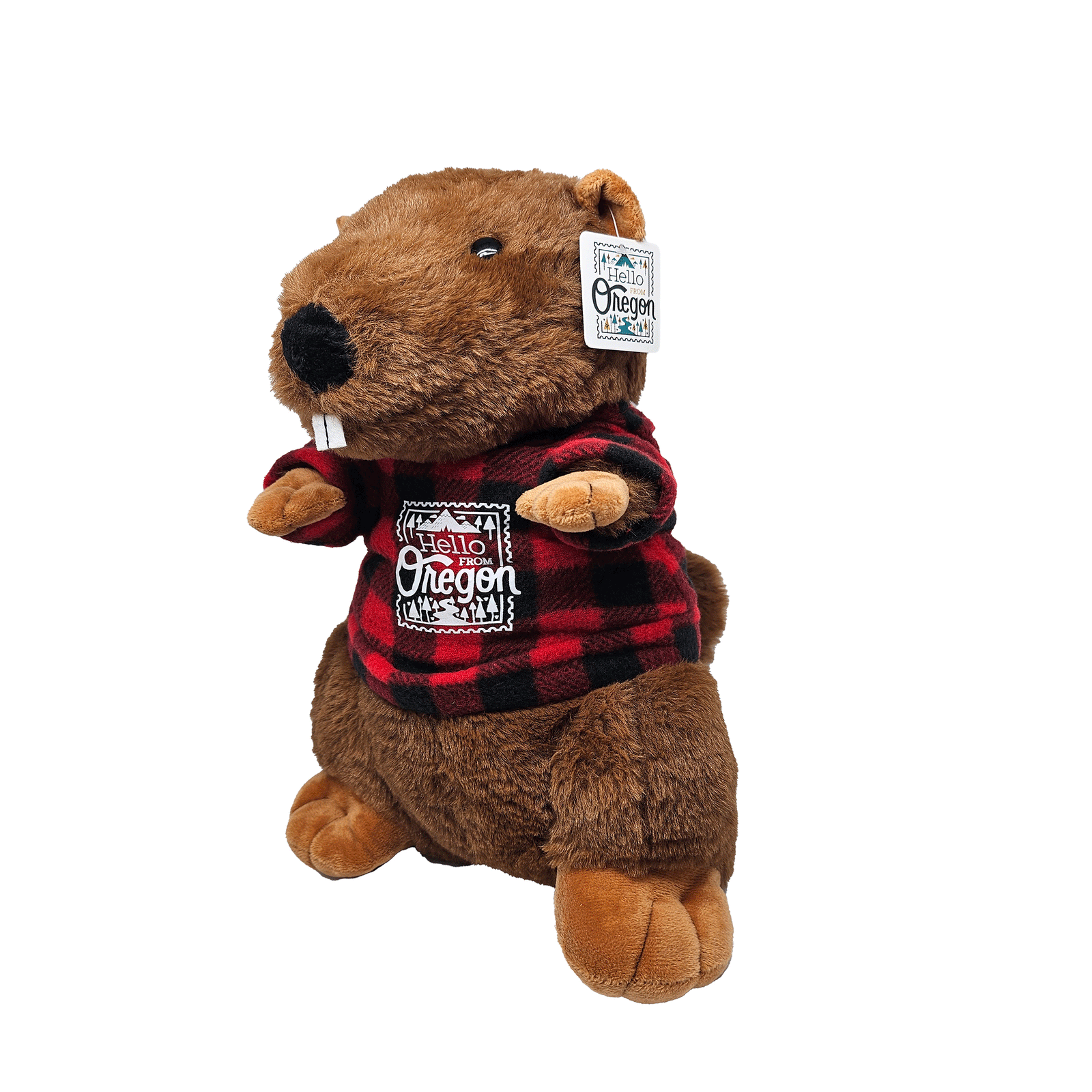 Bernard The Beaver Plushie 12" - Plushies - Hello From Portland