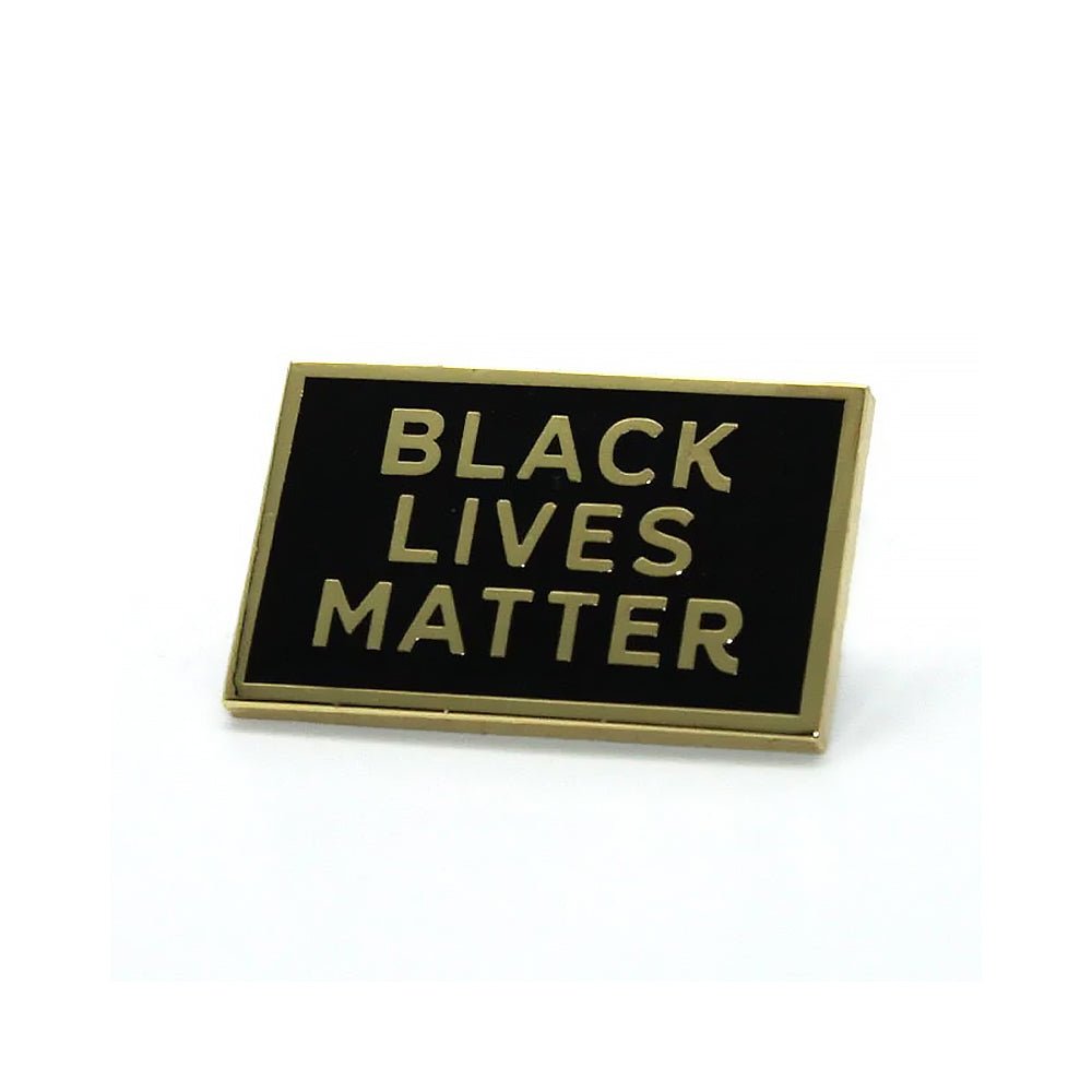 Black Lives Matter Pin - Enamel Pins - Hello From Portland