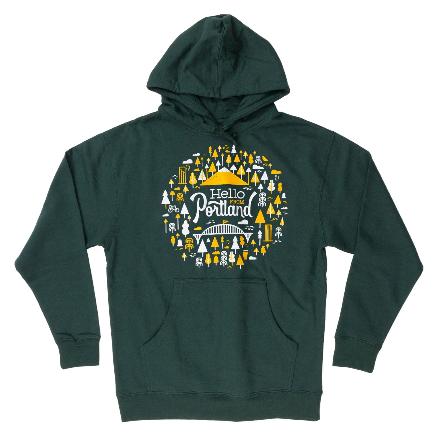 Burst Hoodie - Hoodie: Mens - Hello From Portland