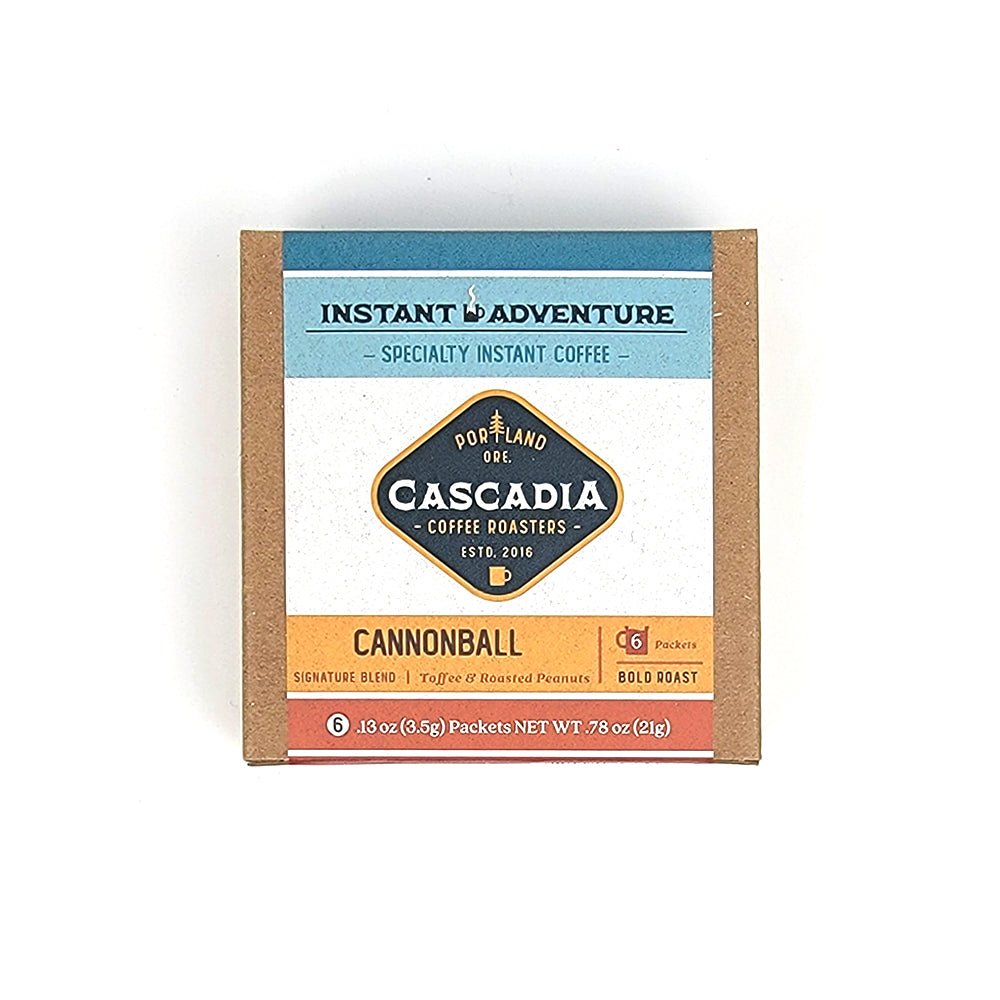 Cascadia Cannonball Instant Coffee - Edibles: Coffee - Hello From Portland