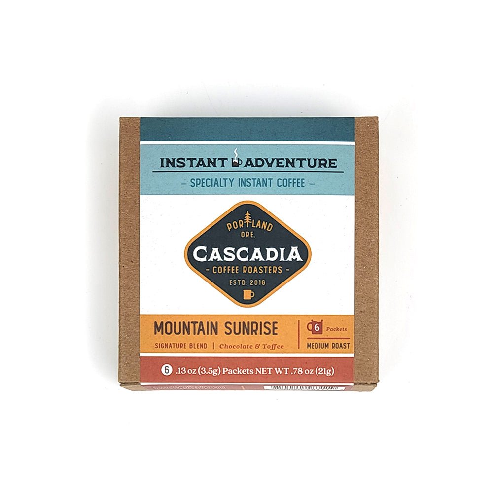 Cascadia Mountain Sunrise Instant Coffee - Edibles: Coffee - Hello From Portland