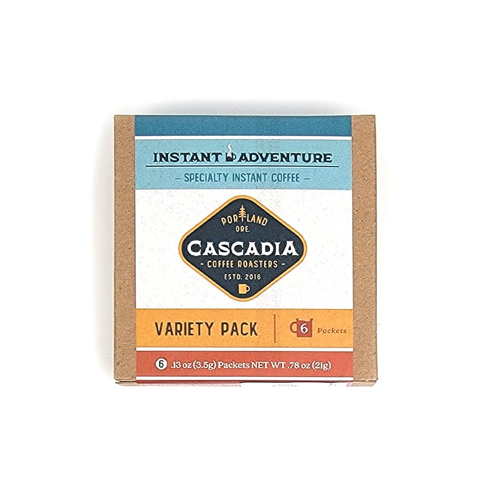 Cascadia Variety Pack Instant Coffee - Edibles: Coffee - Hello From Portland