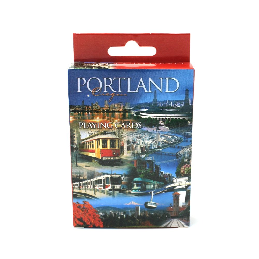 City Collage Playing Cards - Gifts - Hello From Portland