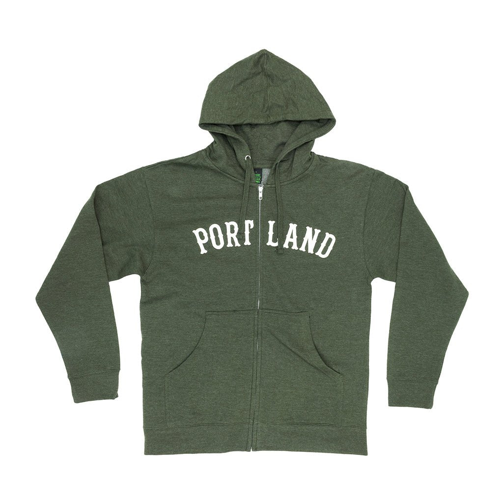 City Stitch Zip Up - Unisex Hoodies - Hello From Portland