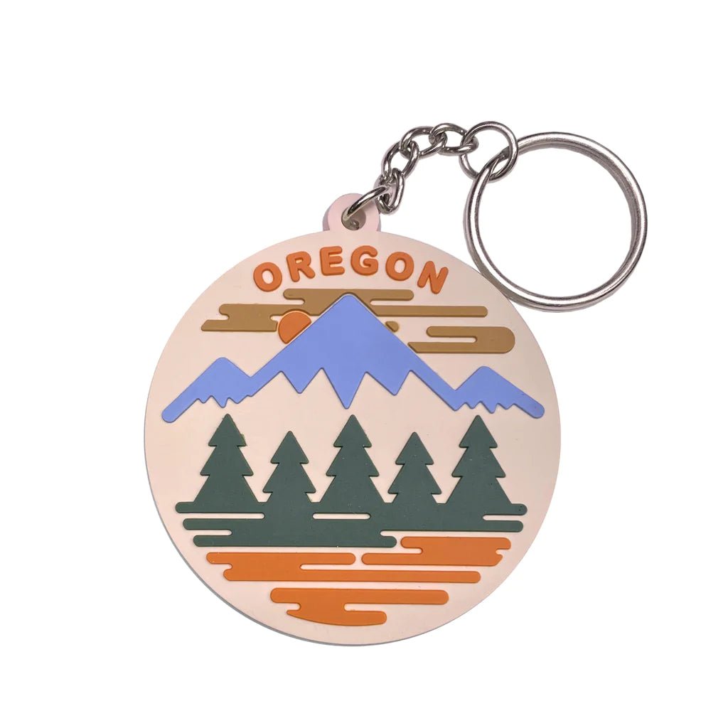 Fifty Ranges Keychain - Hello From Portland