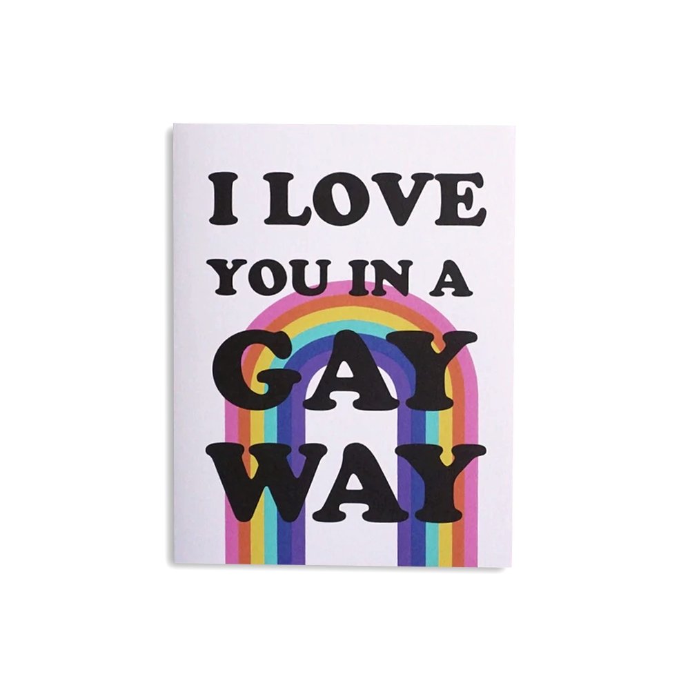 Gay Way Card - Greeting Cards - Hello From Portland