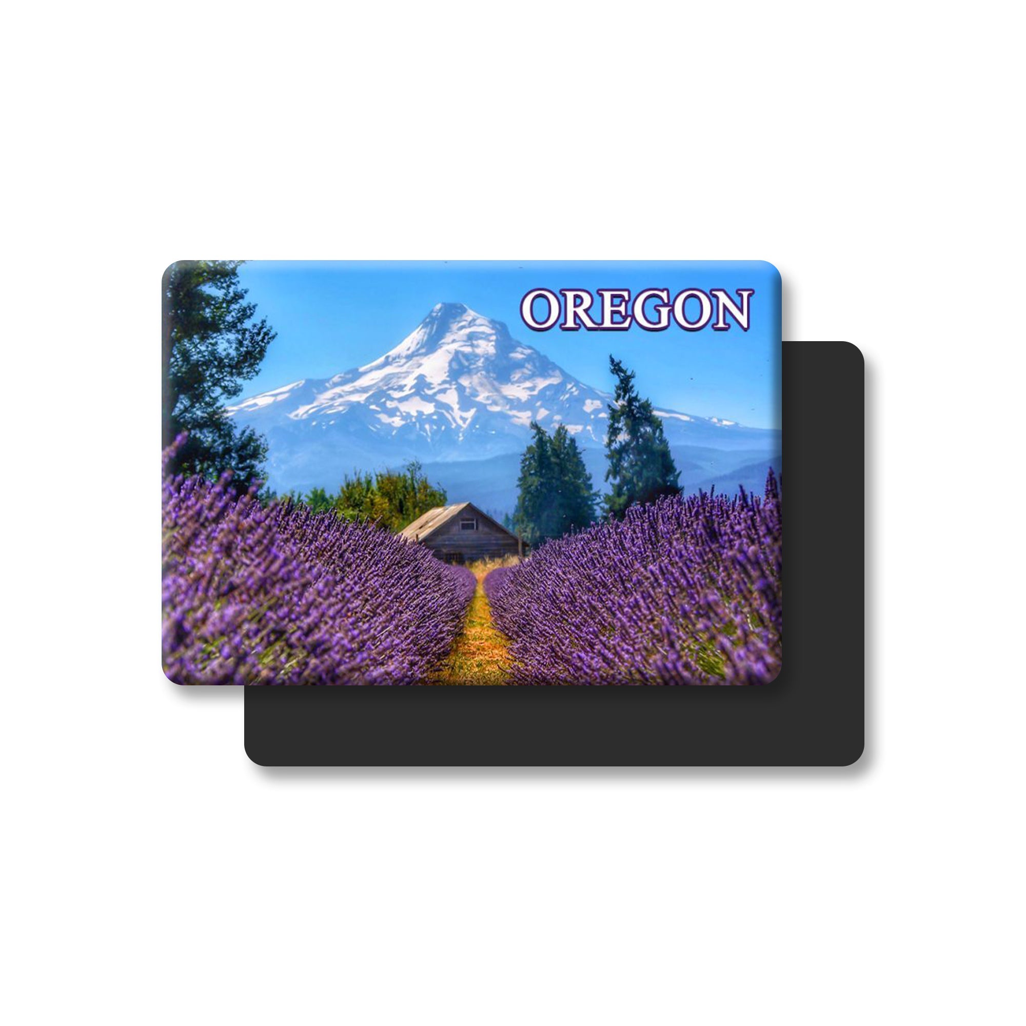 Lavender Field Magnet - Magnets - Hello From Portland