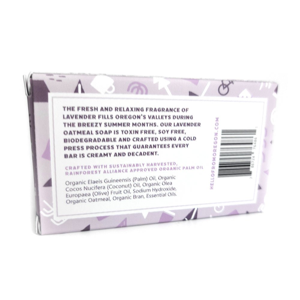 Lavender Oatmeal Soap - Soap - Hello From Portland