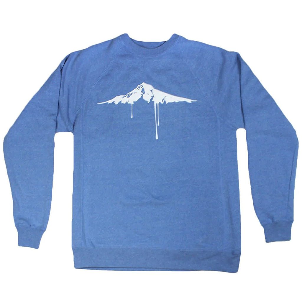Melting Hood Crewneck - Unisex Crewnecks - Hello From Portland