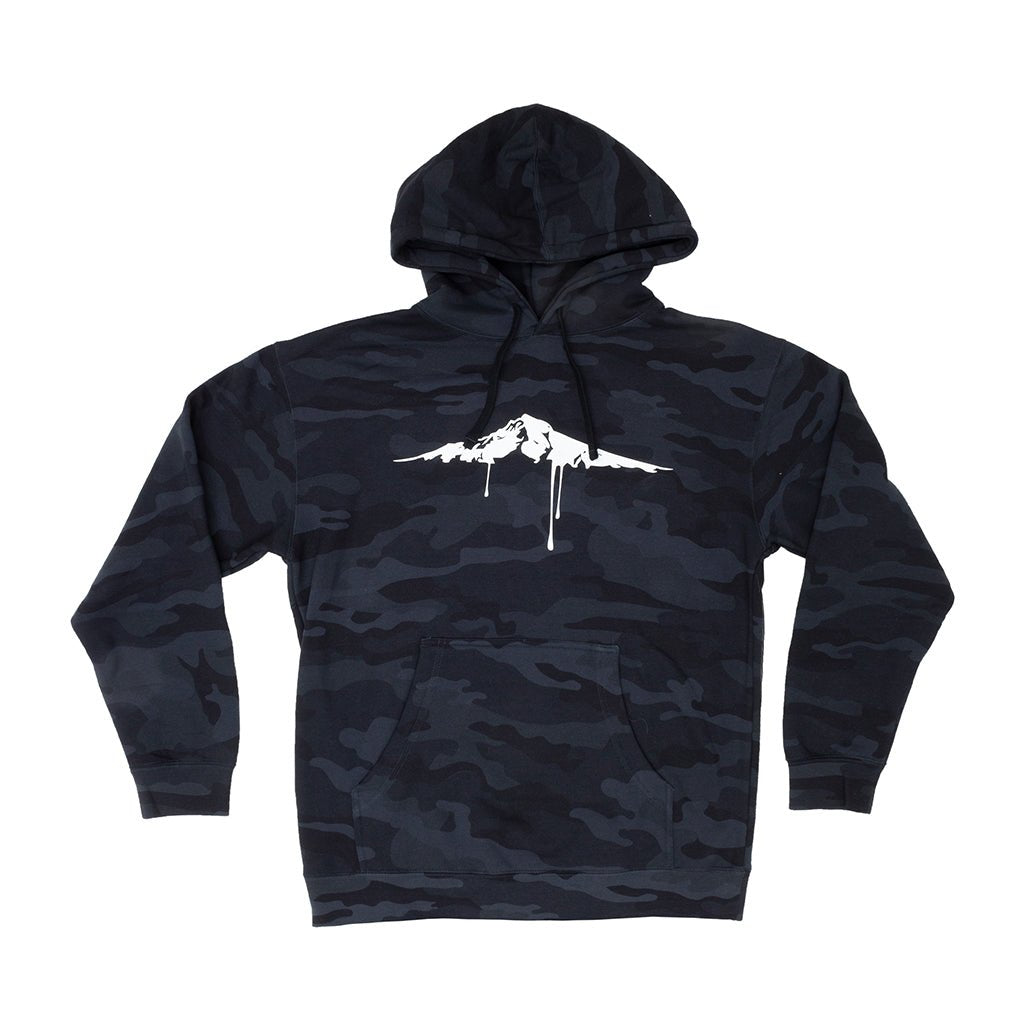 Melting Hood Hoodie - Unisex Hoodies - Hello From Portland