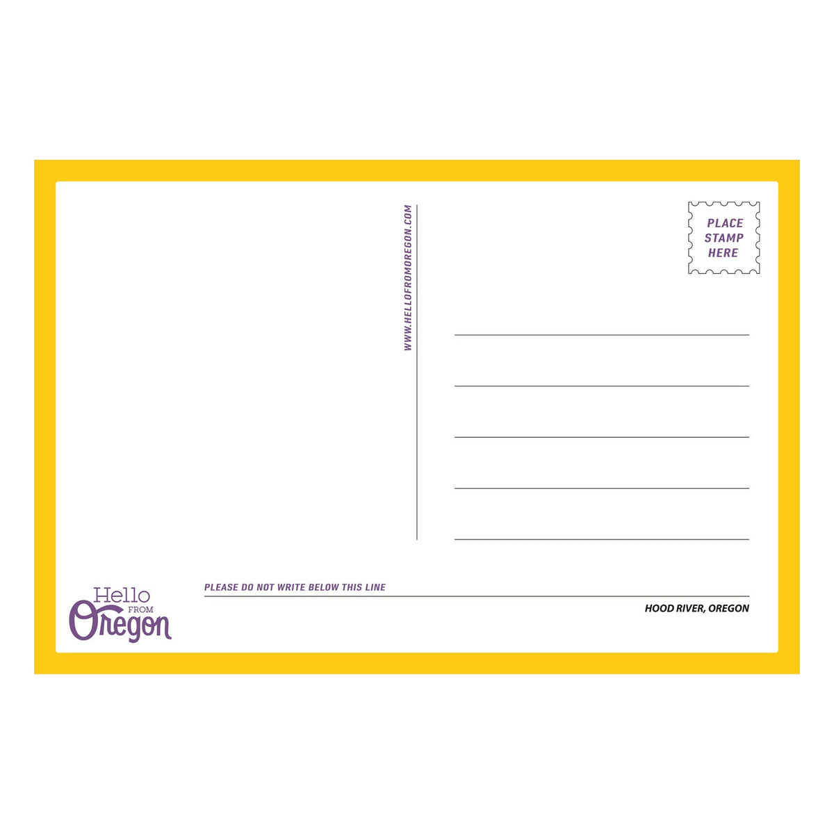 Mount Hood Postcard - Postcards - Hello From Portland