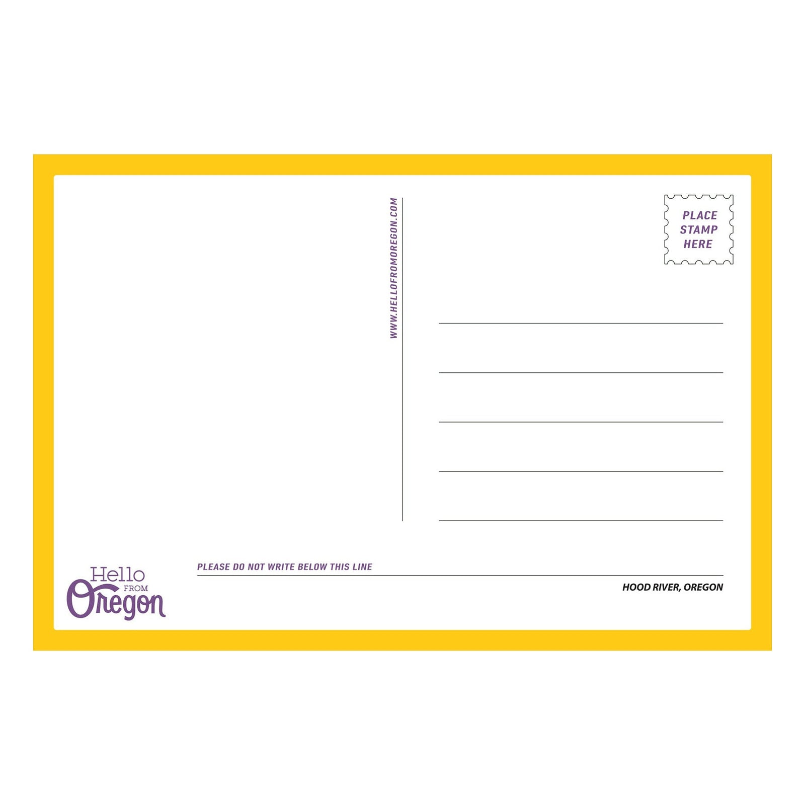 Mount Hood Postcard - Postcards - Hello From Portland