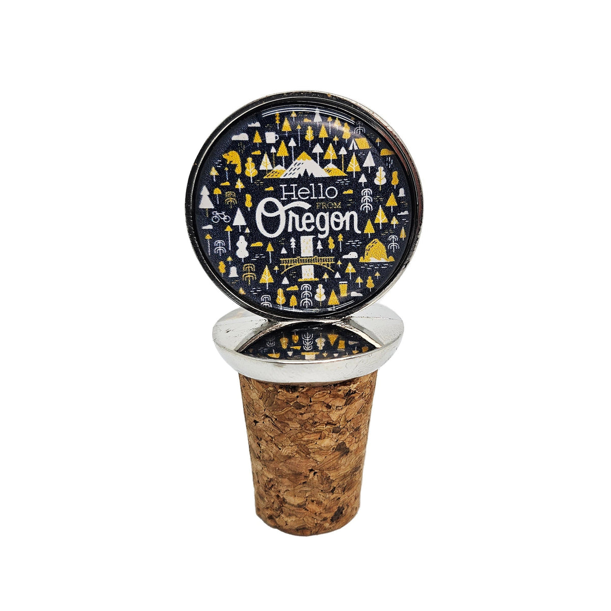 Oregon Burst Bottle Stopper - Bottle Stoppers - Hello From Portland