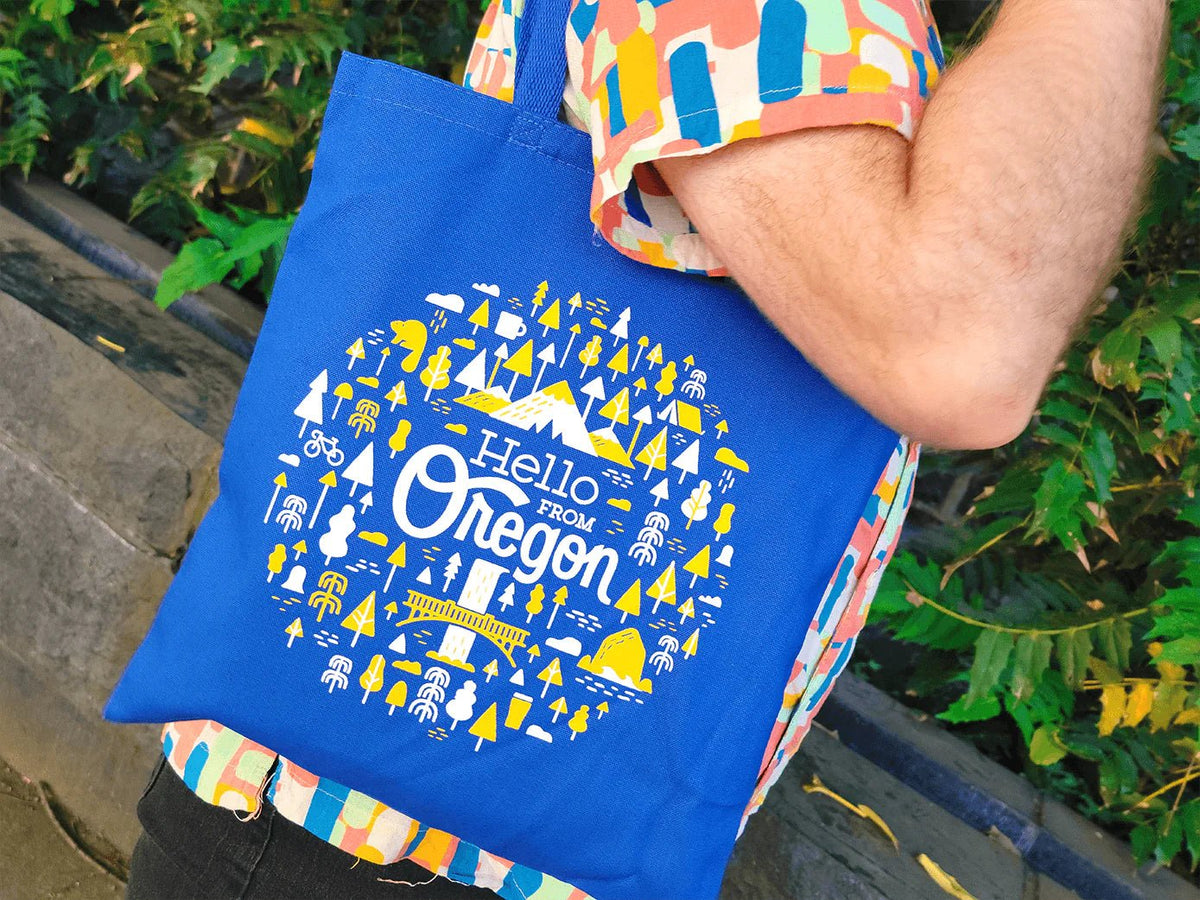 Oregon Burst Tote - Totes - Hello From Portland