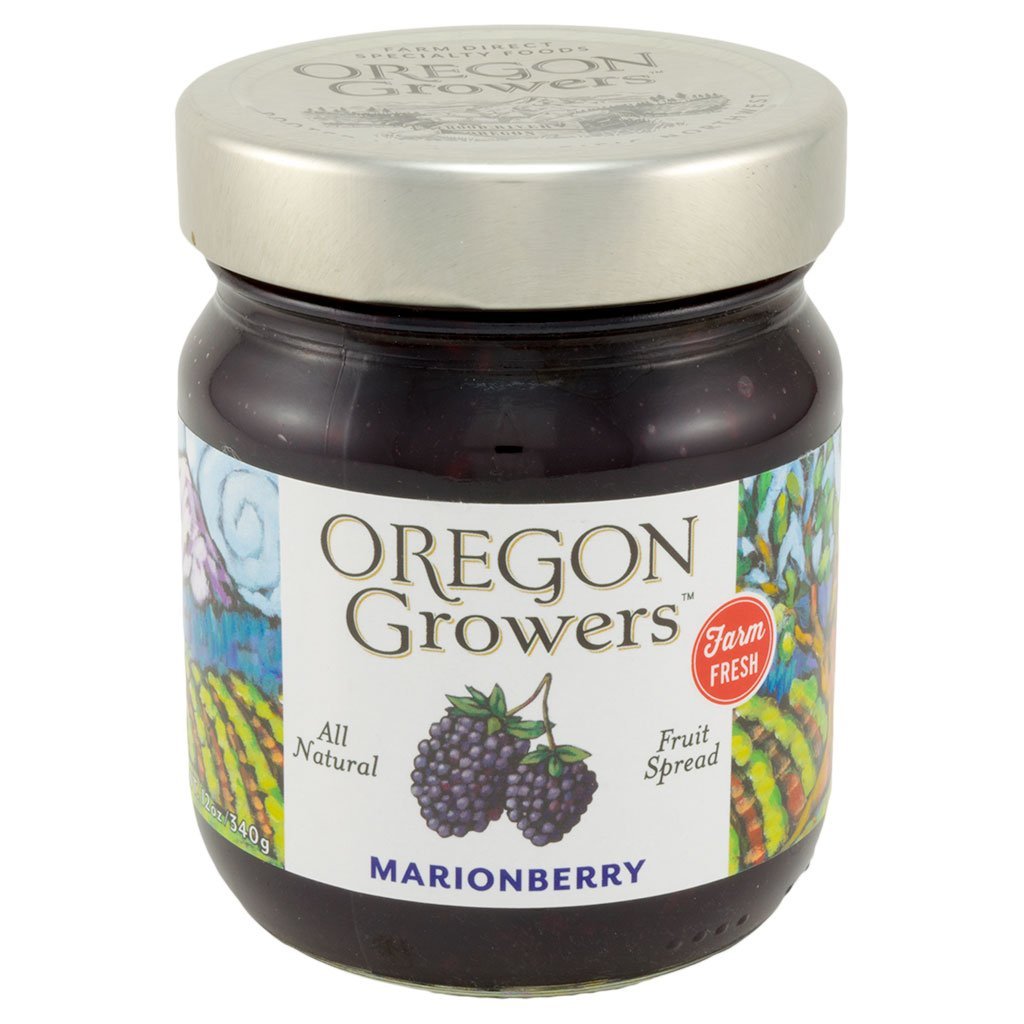 Oregon Growers Marionberry Fruit Spread - Hello From Portland