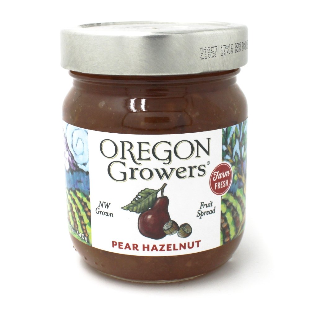 Oregon Growers Pear Hazelnut Fruit Spread - Edibles - Hello From Portland