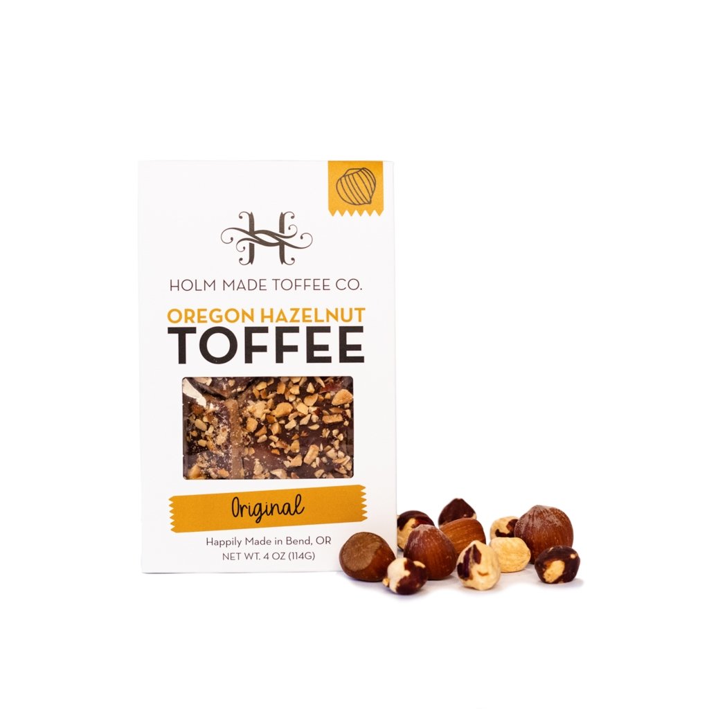 Oregon Hazelnut Toffee, Original - Edibles - Hello From Portland