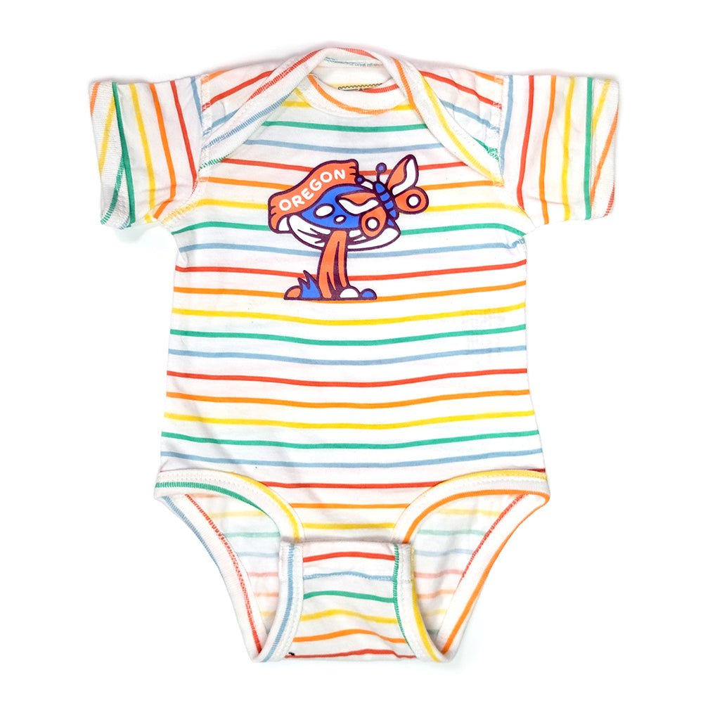 Oregon Mushroom Onesie - Hello From Portland