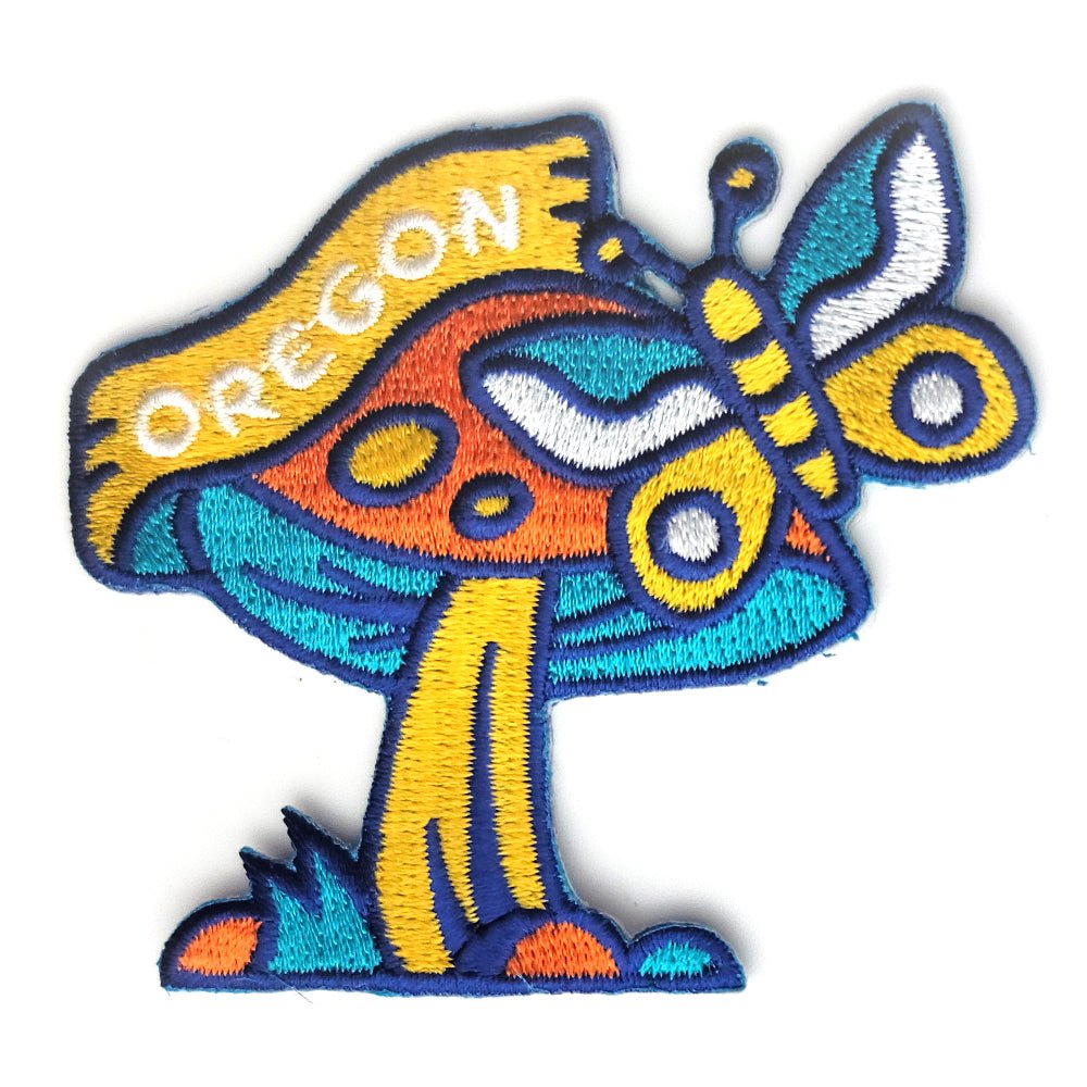 Oregon Mushroom Patch - Patches - Hello From Portland